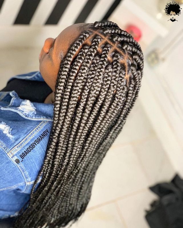Stylish African Hair Braids that Can Form Any Shape026