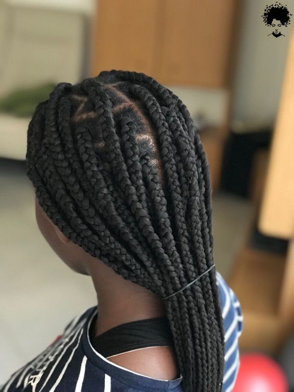 Stylish African Hair Braids that Can Form Any Shape031