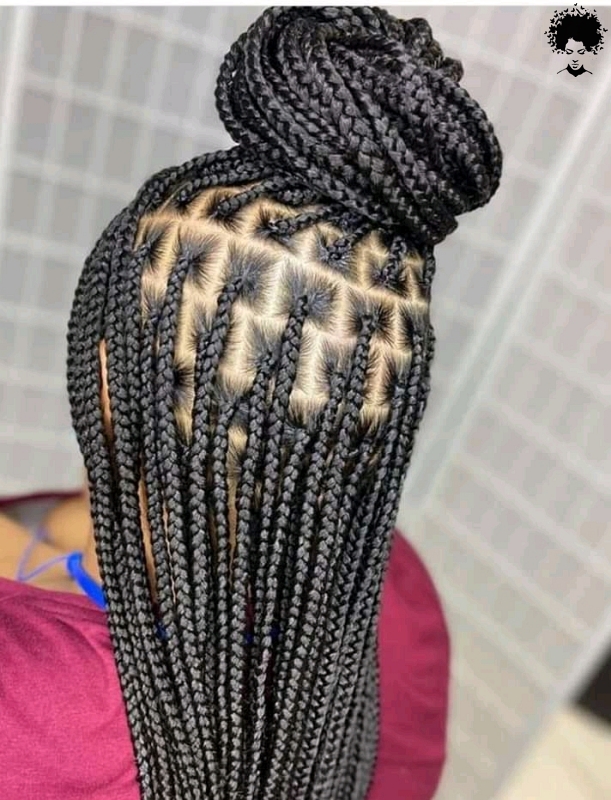 Stylish African Hair Braids that Can Form Any Shape032