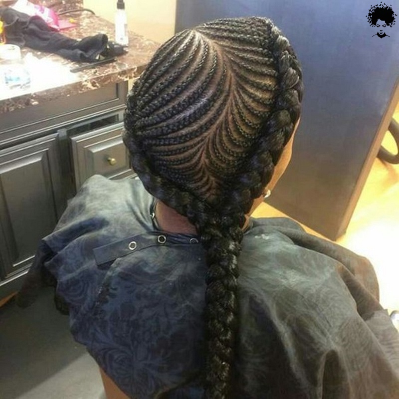 Stylish African Hair Braids that Can Form Any Shape033