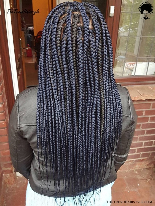 Stylish African Hair Braids that Can Form Any Shape040