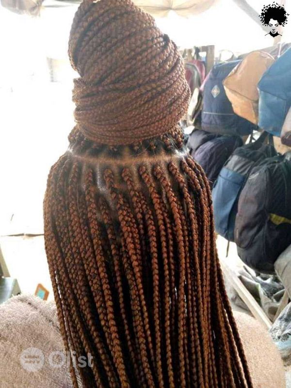 Stylish African Hair Braids that Can Form Any Shape042