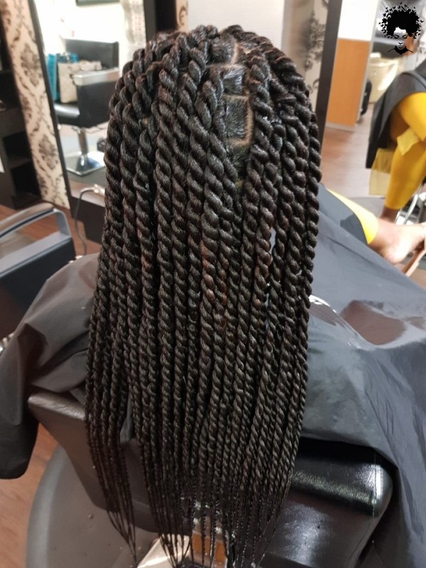 Stylish African Hair Braids that Can Form Any Shape046