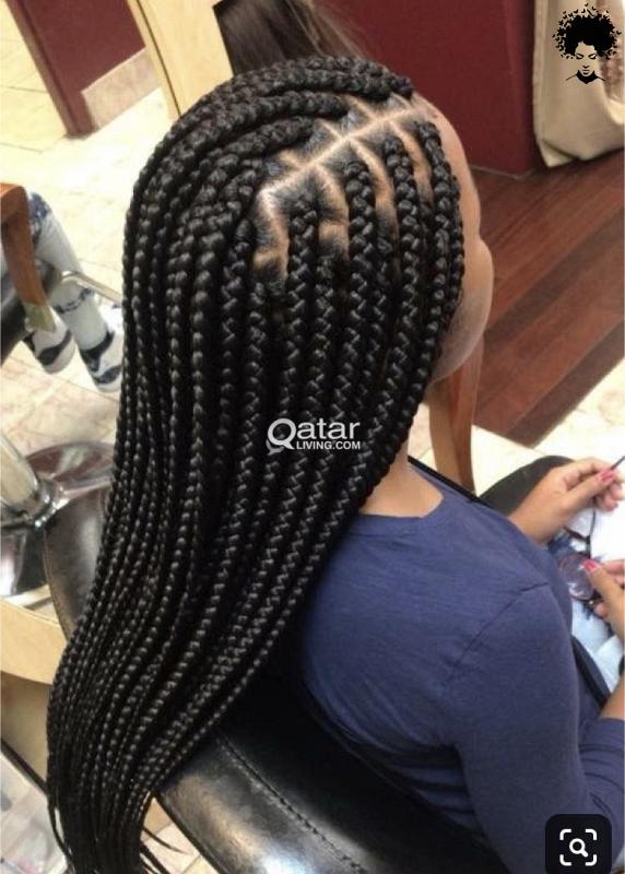 Stylish African Hair Braids that Can Form Any Shape047