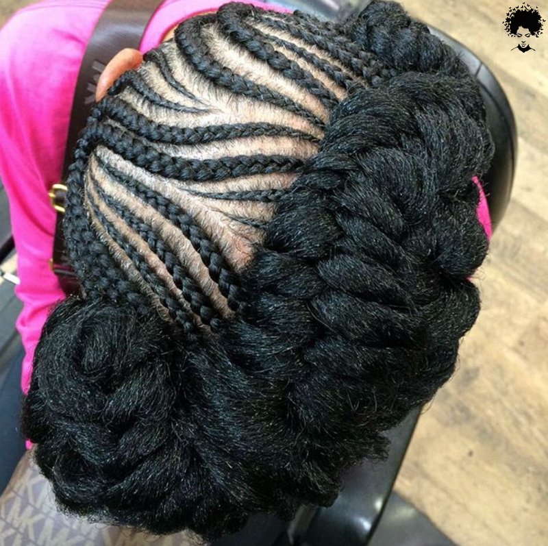 Stylish African Hair Braids that Can Form Any Shape049