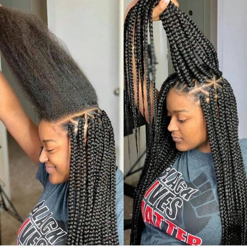 black braided hairstyles 2021021