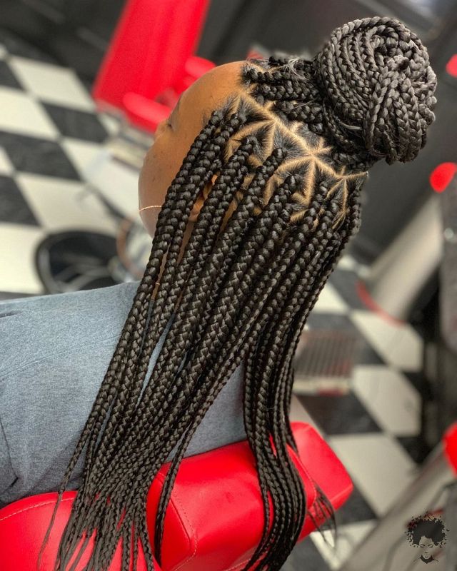 black braided hairstyles 2021032