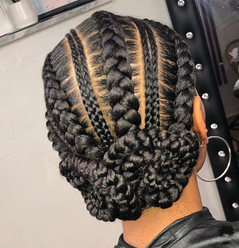 black braided hairstyles 2021041