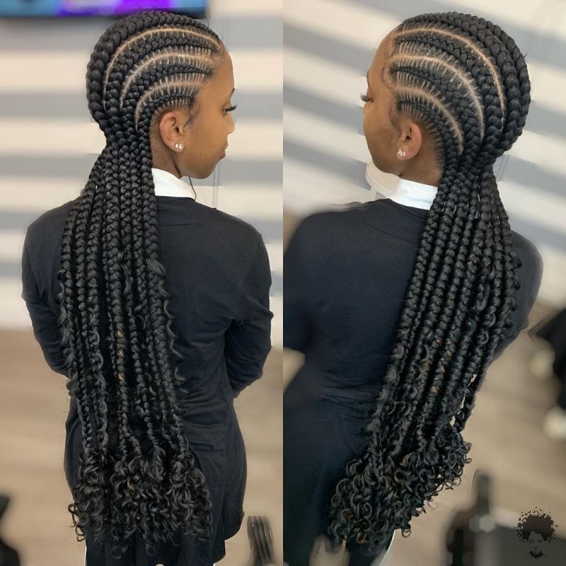 black braided hairstyles 2021043