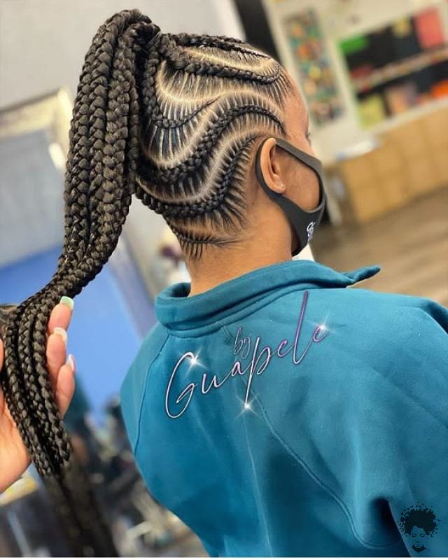 black braided hairstyles 2021050