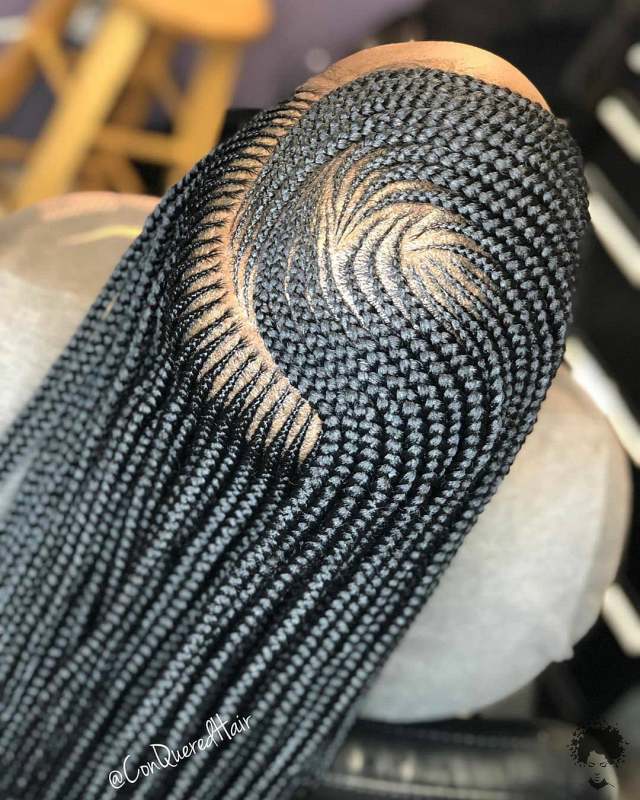 black braided hairstyles 2021052
