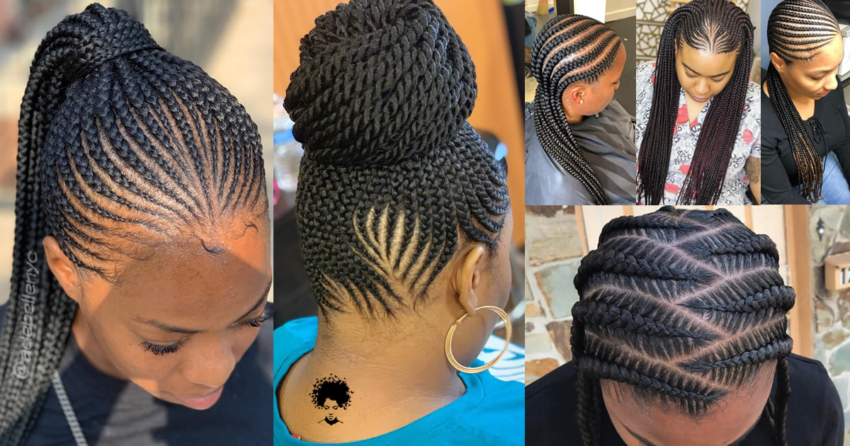 2021 Stylish Braid Hairstyles for African American Ladies