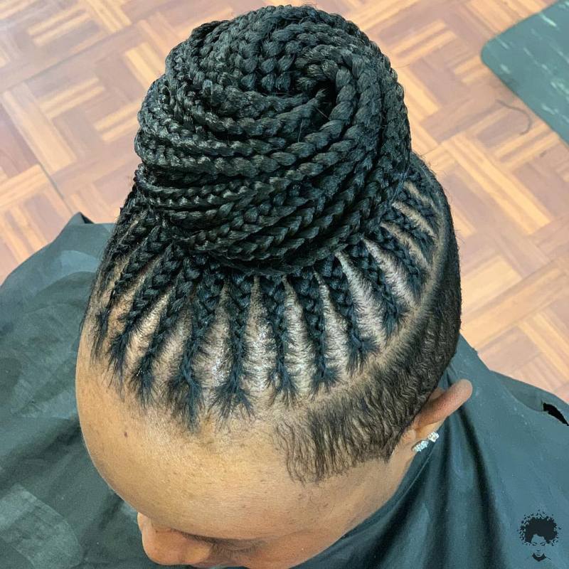 2021 Stylish Braid Hairstyles for African American Ladies36