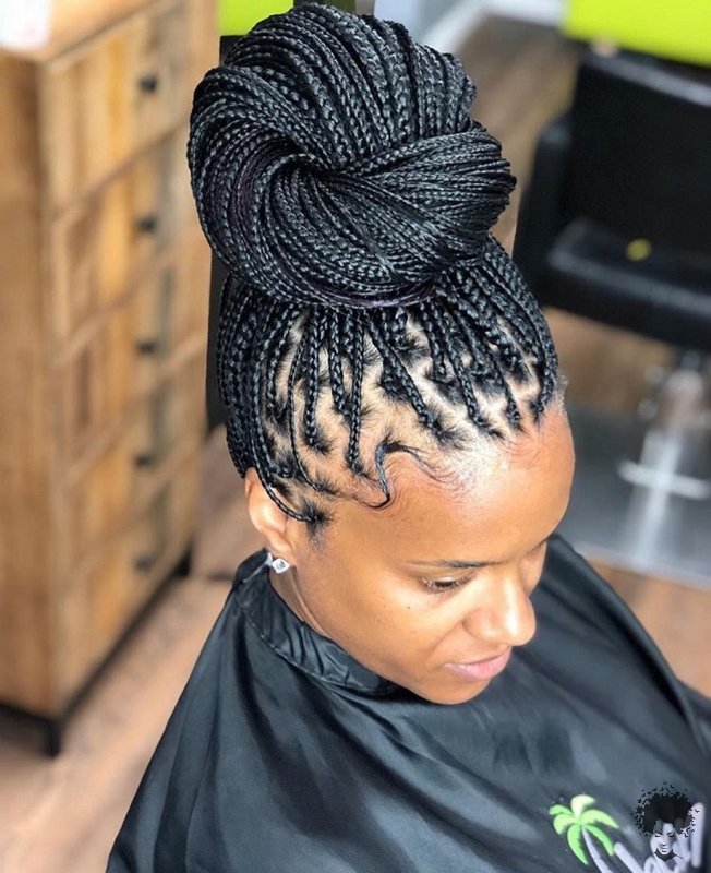 2021 Stylish Braid Hairstyles for African American Ladies46
