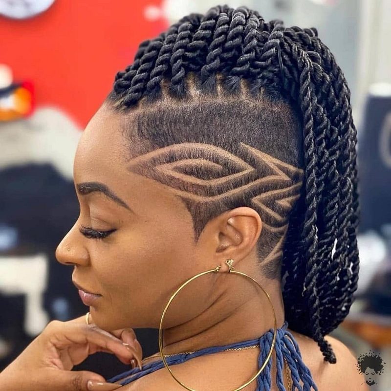 35 Gorgeous African Hair Braids to Spice Up Parties 12