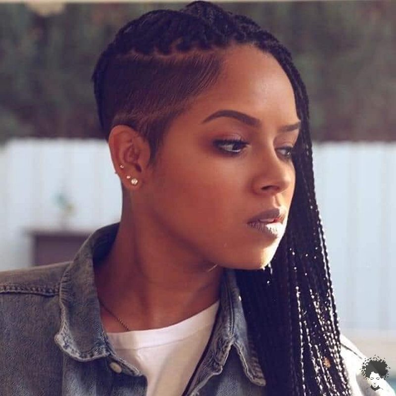 35 Gorgeous African Hair Braids to Spice Up Parties 19