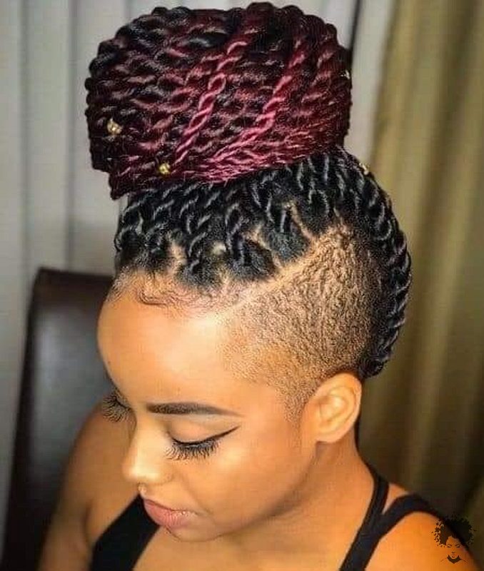 35 Gorgeous African Hair Braids to Spice Up Parties 25