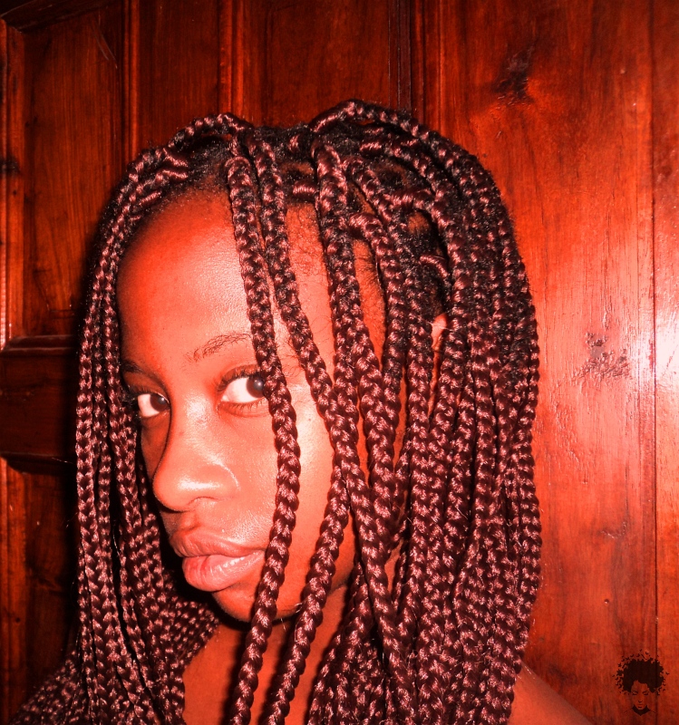 Burgundy box braids027