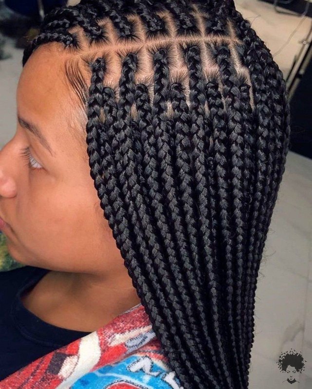 Do You Like Bold Colors 50 Latest Ghana Weaving Hairstyles031