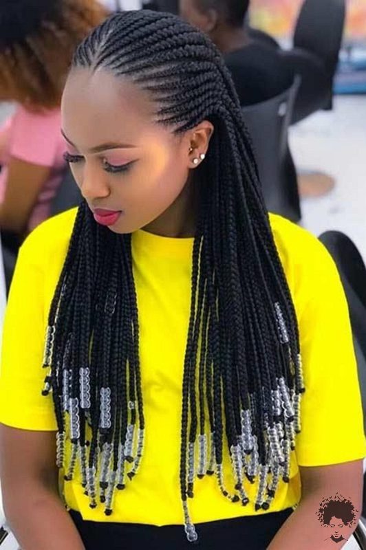 Do You Like Bold Colors 50 Latest Ghana Weaving Hairstyles041