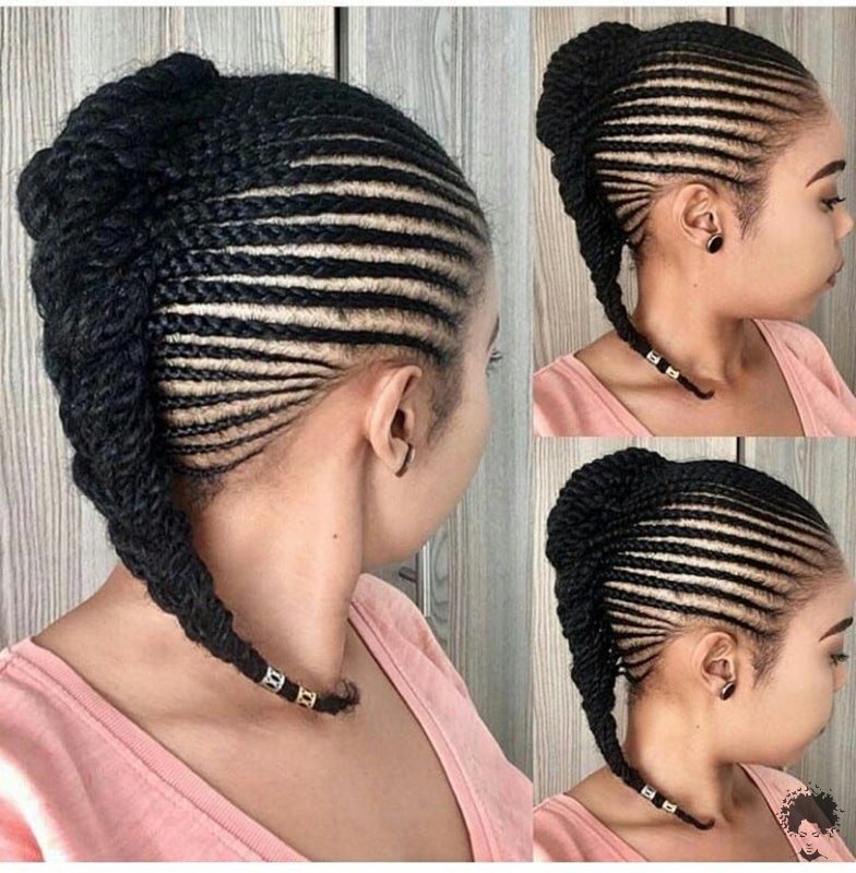 Do You Like Bold Colors 50 Latest Ghana Weaving Hairstyles042