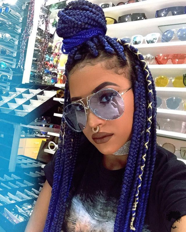 Do You Like Bold Colors 50 Latest Ghana Weaving Hairstyles052