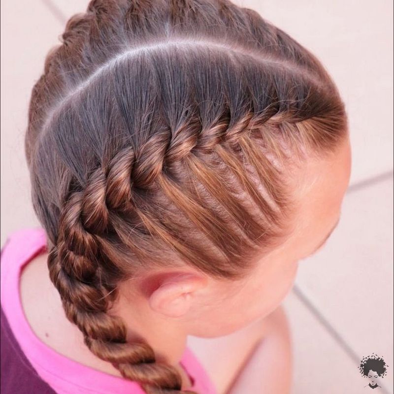 French Roll Braid Hairstyles 2021001