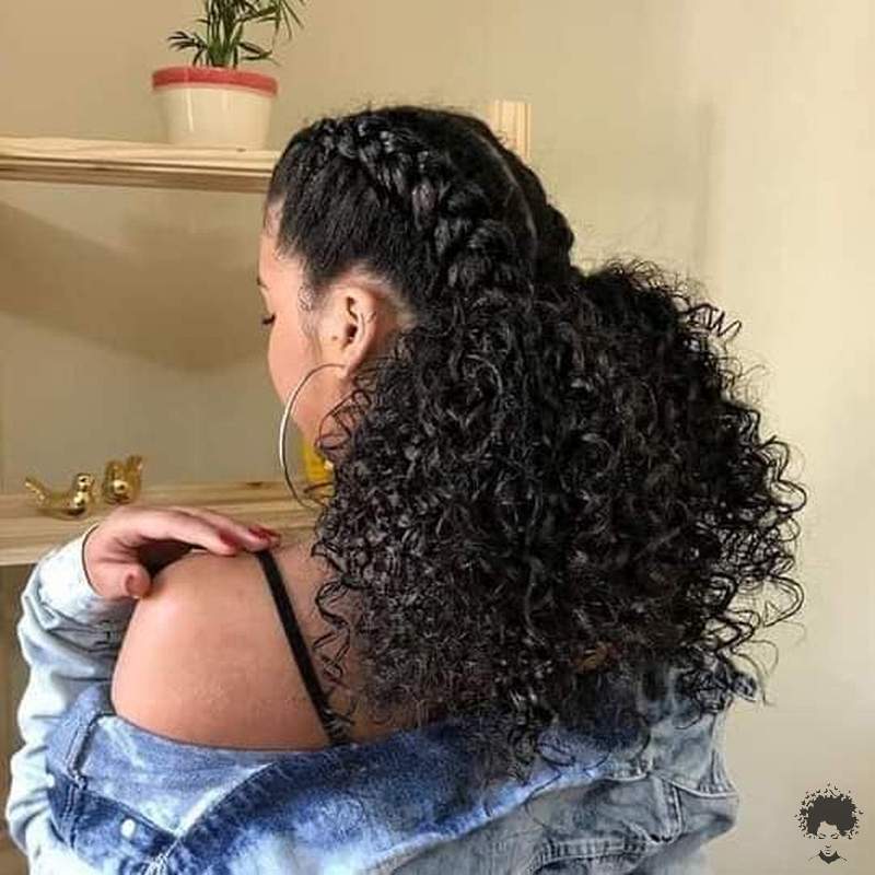 Would You Like To See Curly Hair And Braids Together 2021 003