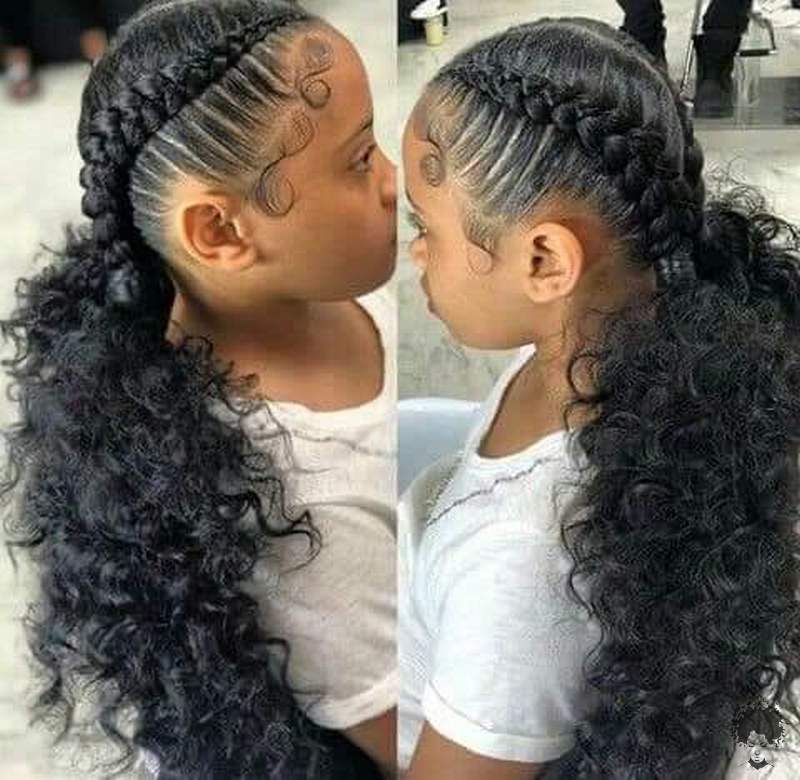 Would You Like To See Curly Hair And Braids Together 2021 004