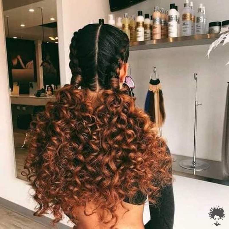 Would You Like To See Curly Hair And Braids Together 2021 008