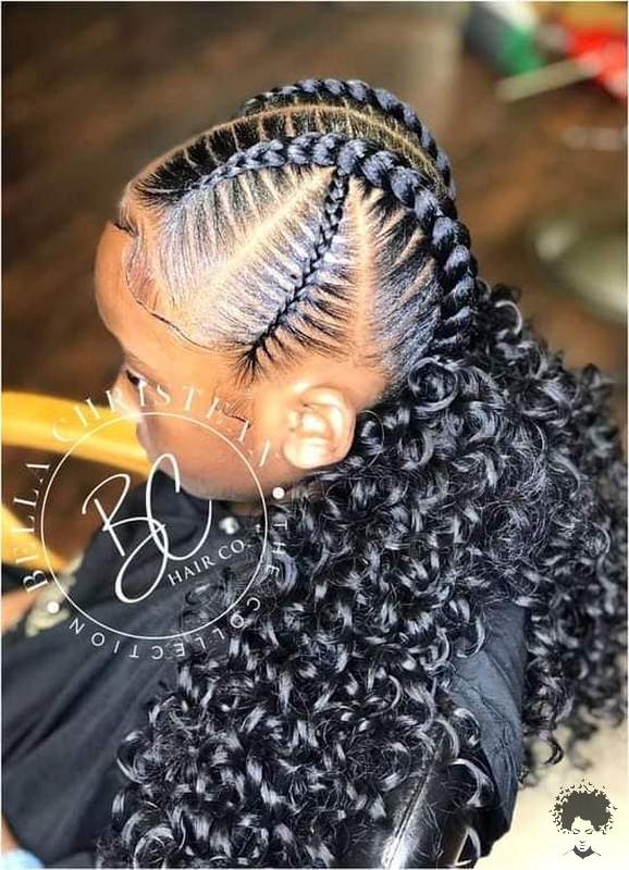 Would You Like To See Curly Hair And Braids Together 2021 019