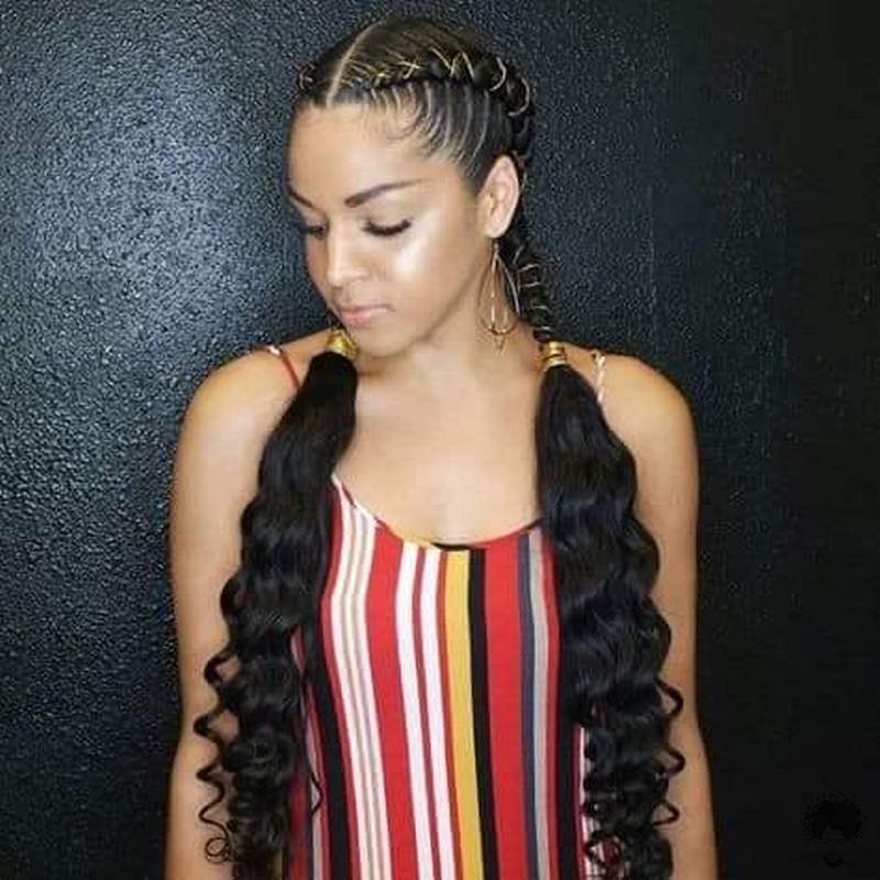 Would You Like To See Curly Hair And Braids Together 2021 021