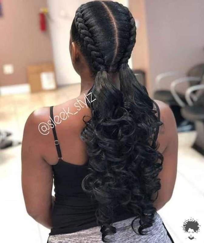Would You Like To See Curly Hair And Braids Together 2021 023