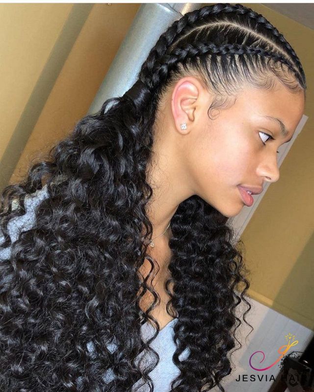 Would You Like To See Curly Hair And Braids Together002