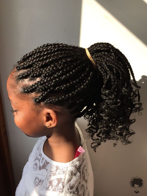 Would You Like To See Curly Hair And Braids Together026