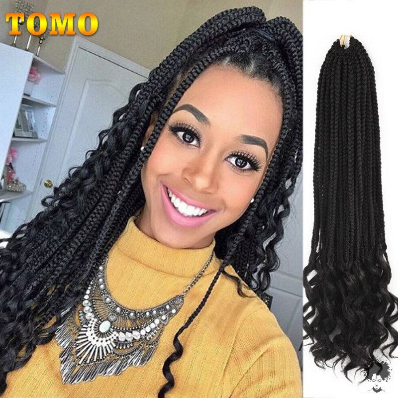 Would You Like To See Curly Hair And Braids Together030