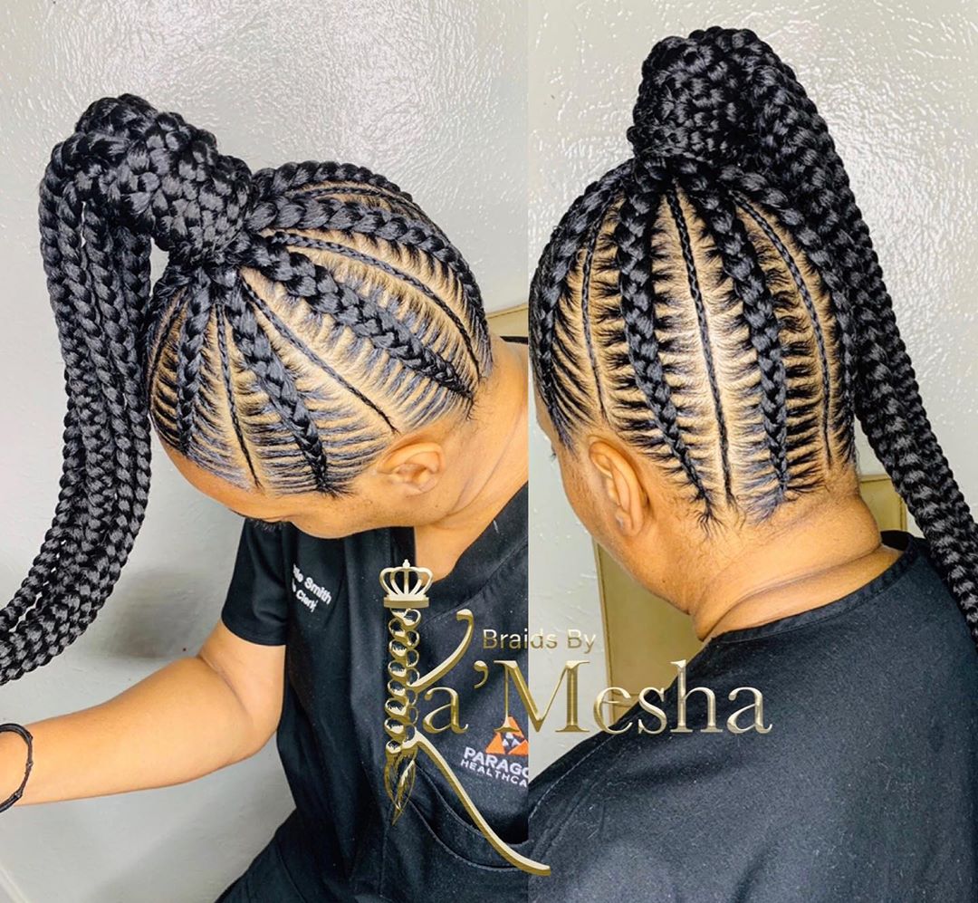 current hair braiding styles 19