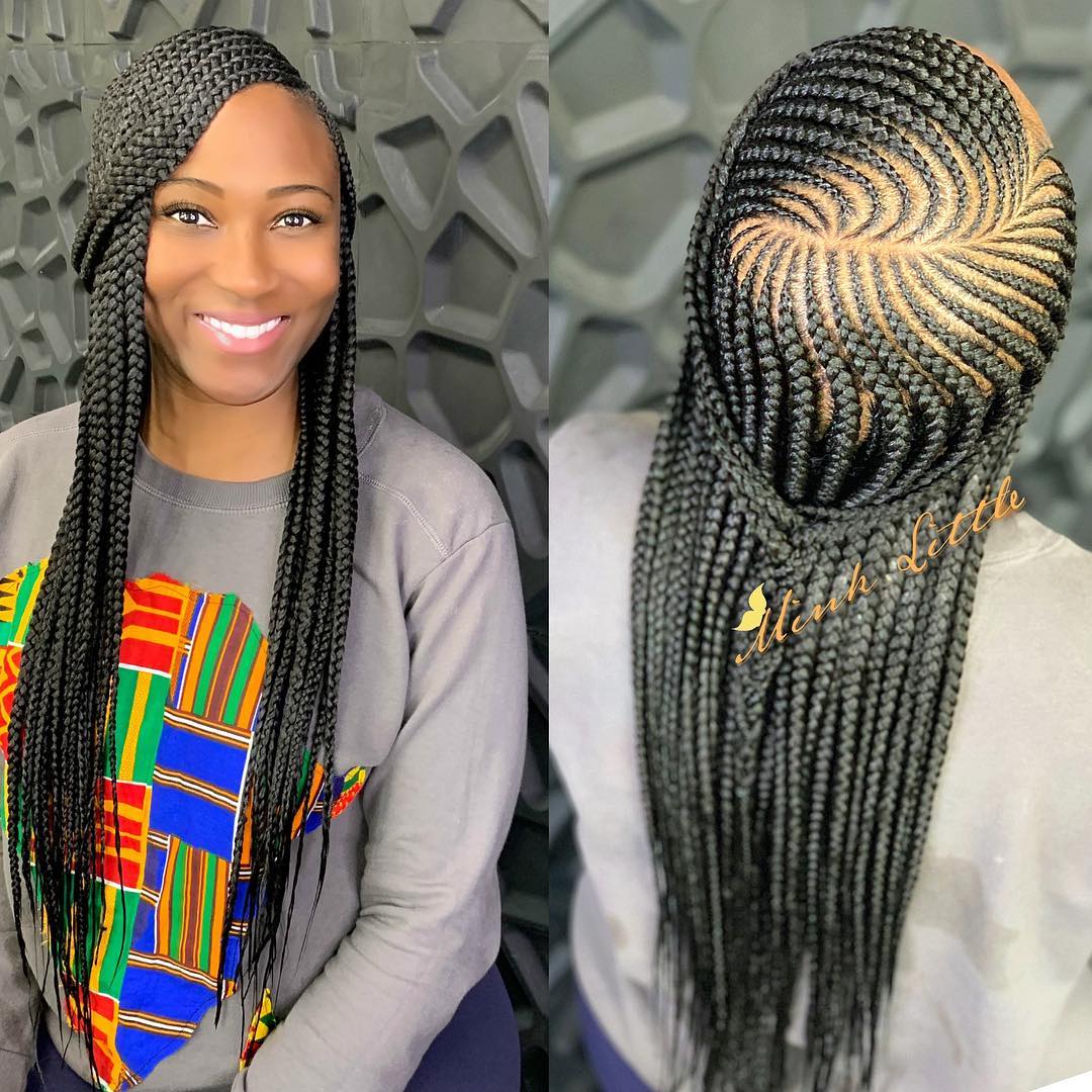 current hair braiding styles 4