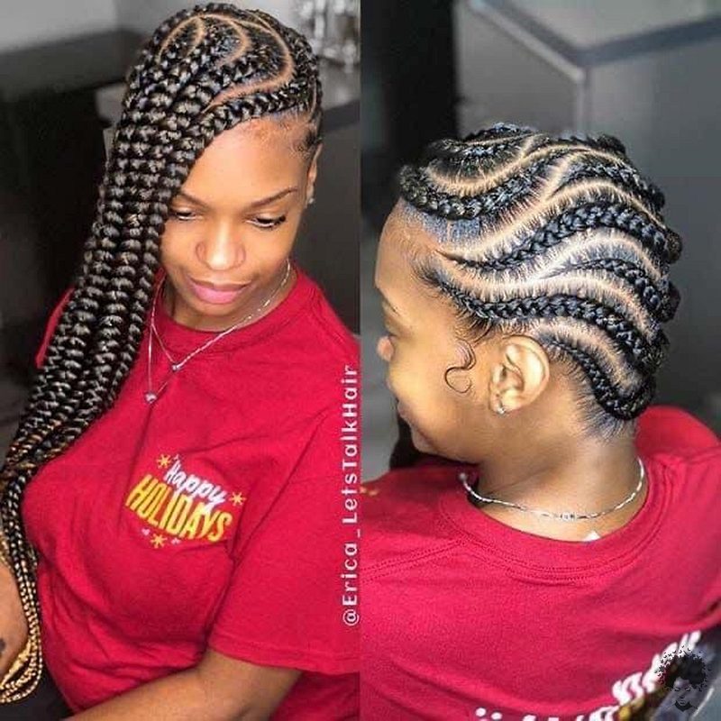 20 Gorgeous Ghana Hair Braids For Those Who Love Open Braids 01