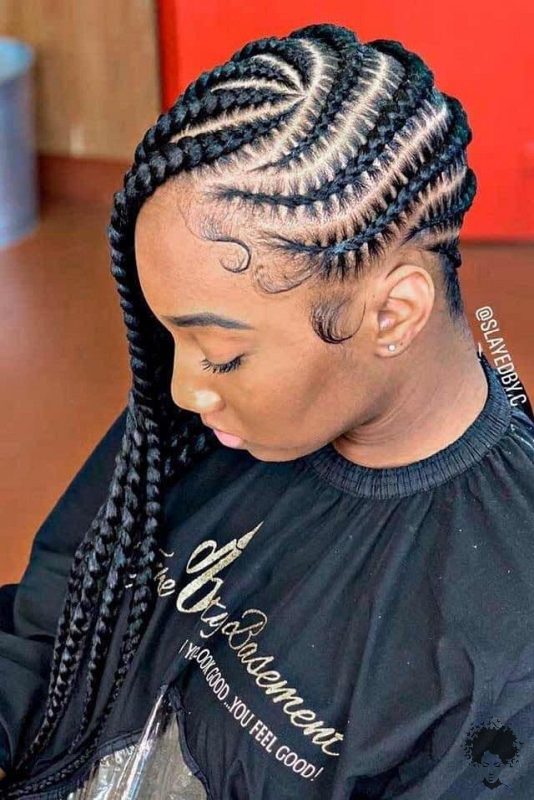20 Gorgeous Ghana Hair Braids For Those Who Love Open Braids 11