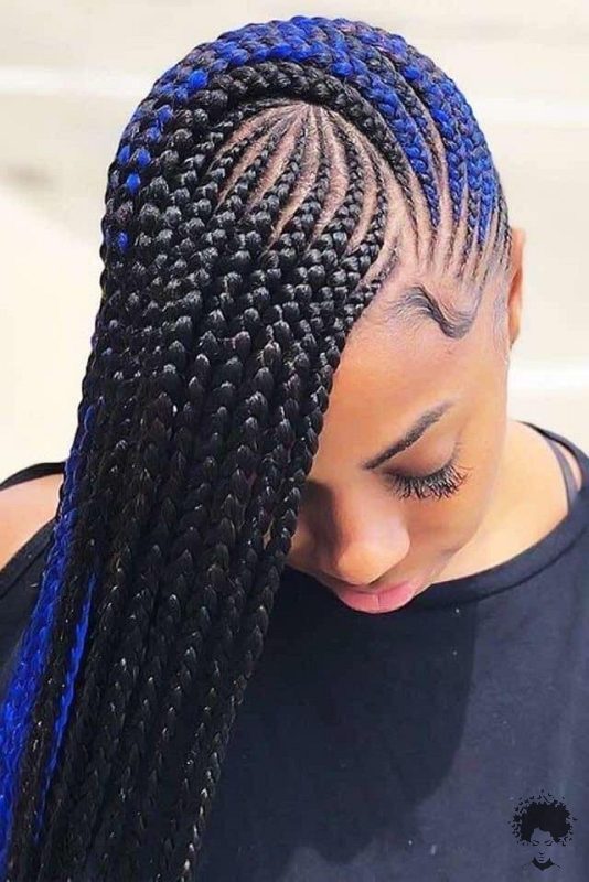 20 Gorgeous Ghana Hair Braids For Those Who Love Open Braids 14