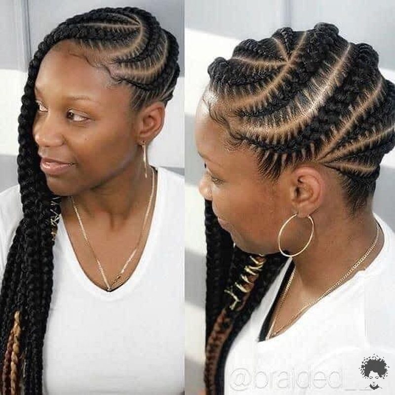 20 Gorgeous Ghana Hair Braids For Those Who Love Open Braids 19