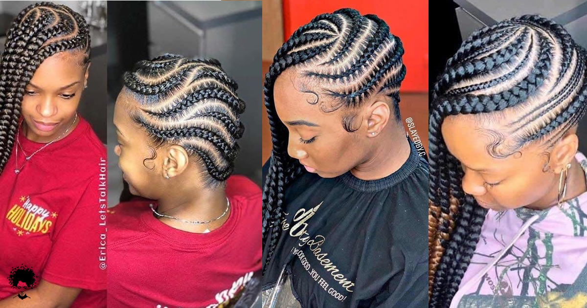 20 Gorgeous Ghana Hair Braids For Those Who Love Open Braids