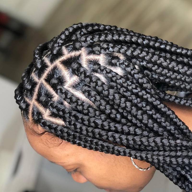 54 Black Braided Hairstyles That Reflect Your Style 09