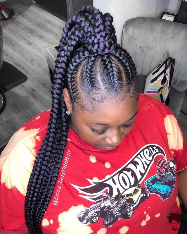 54 Black Braided Hairstyles That Reflect Your Style 16