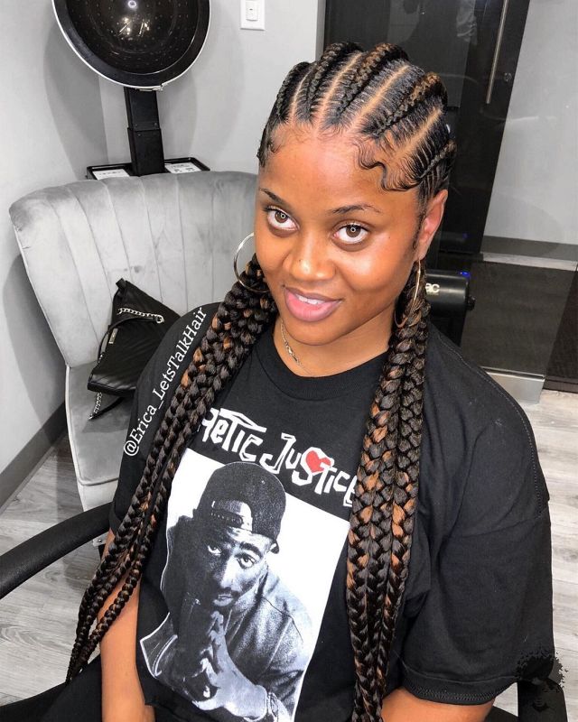 54 Black Braided Hairstyles That Reflect Your Style 17