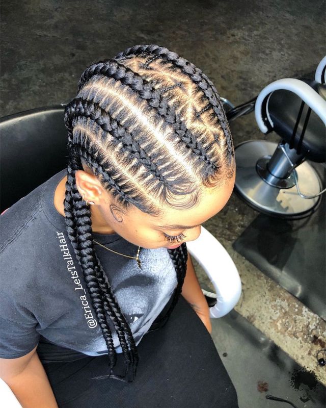 54 Black Braided Hairstyles That Reflect Your Style 18
