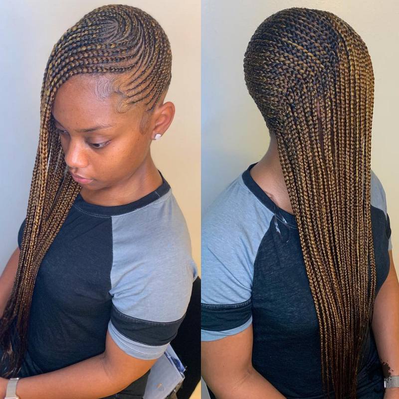 54 Black Braided Hairstyles That Reflect Your Style 23