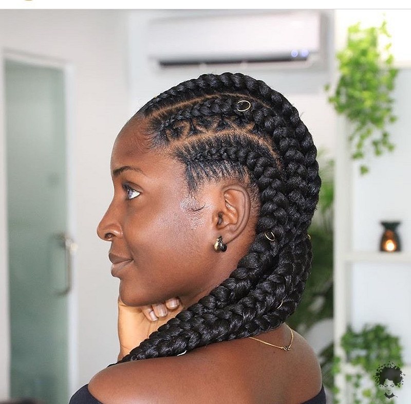54 Black Braided Hairstyles That Reflect Your Style 26