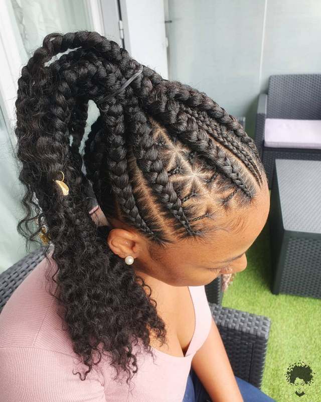 54 Black Braided Hairstyles That Reflect Your Style 32